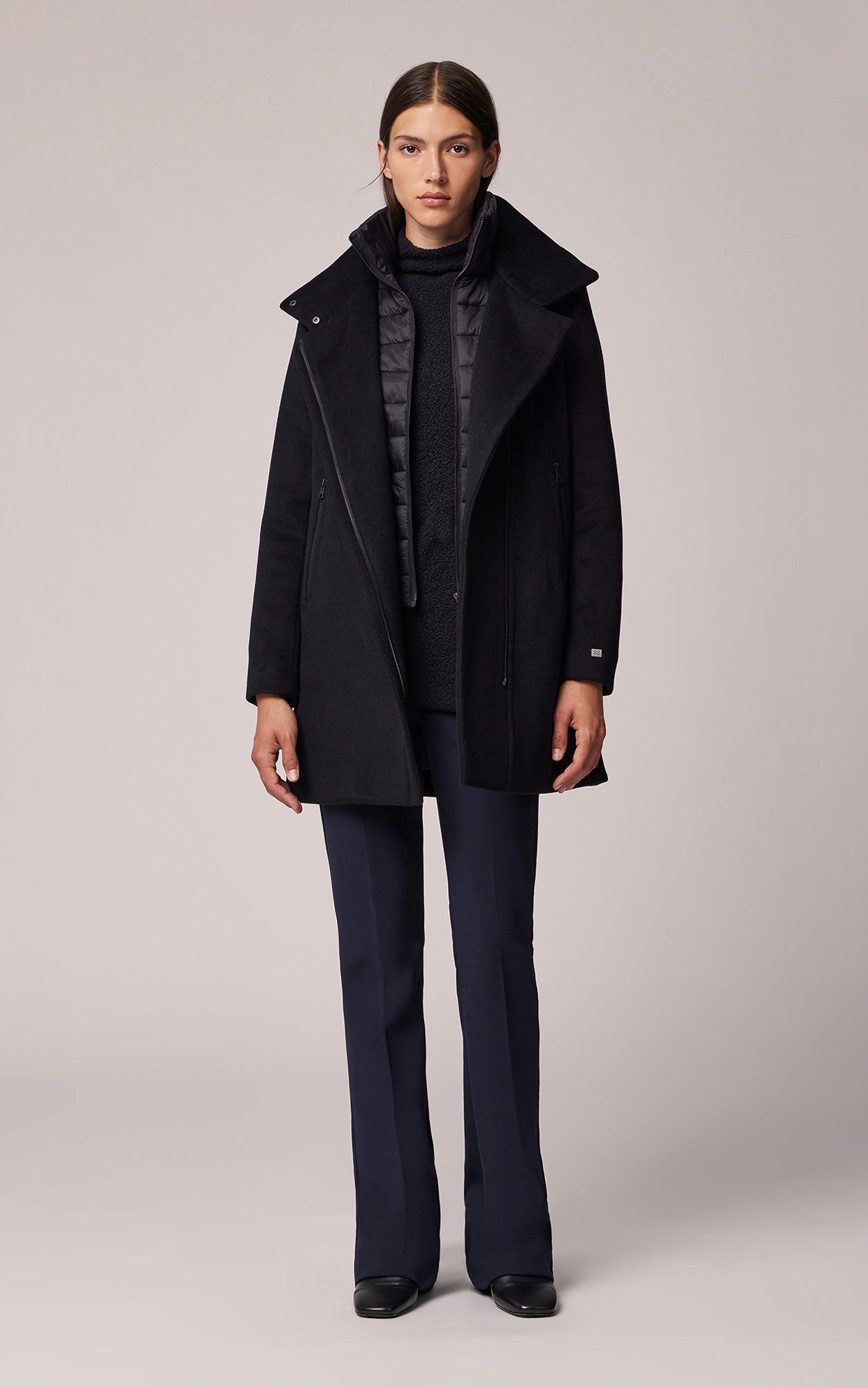 ABBI Manteau en laine avec plastron Soia Kyo Canada