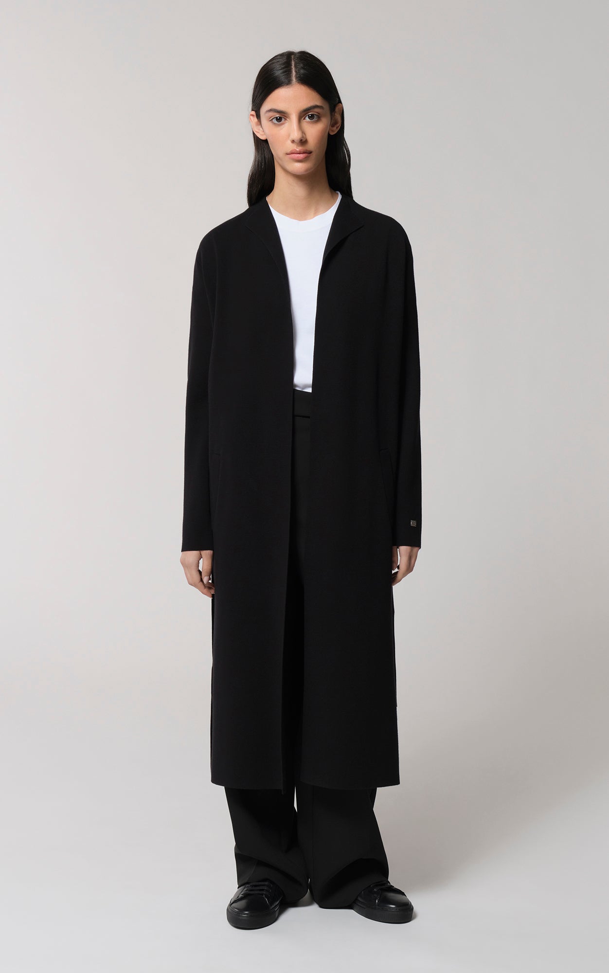 Aliciana, Long Cardigan With Belt | Soia & Kyo Canada