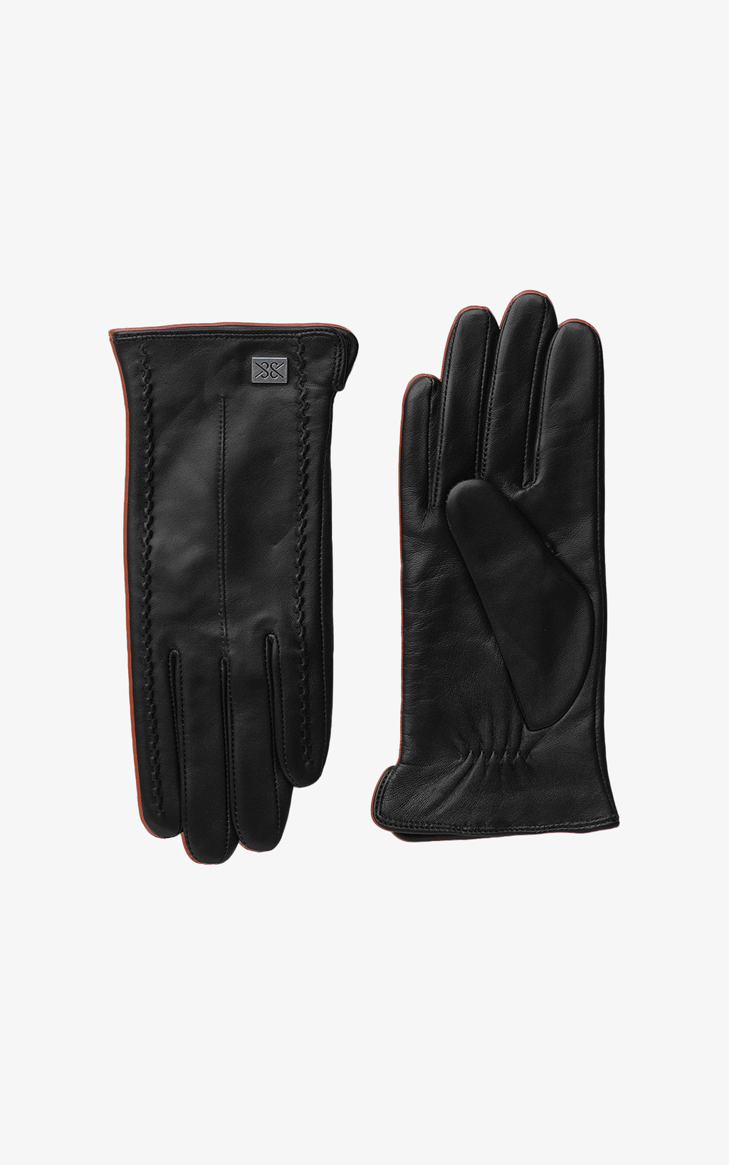 Hugo boss leather gloves sale